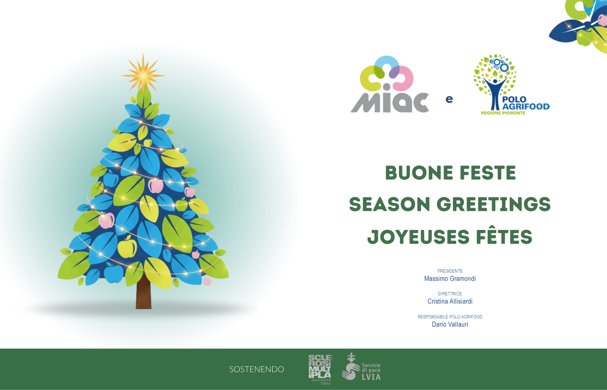 Buone Feste dallo staff del Polo AGRIFOOD